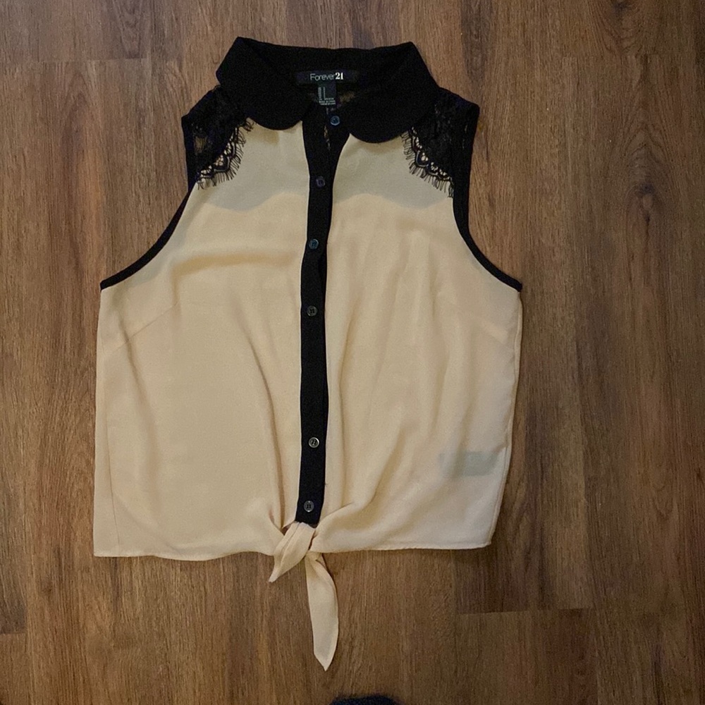 Light pink button up blouse